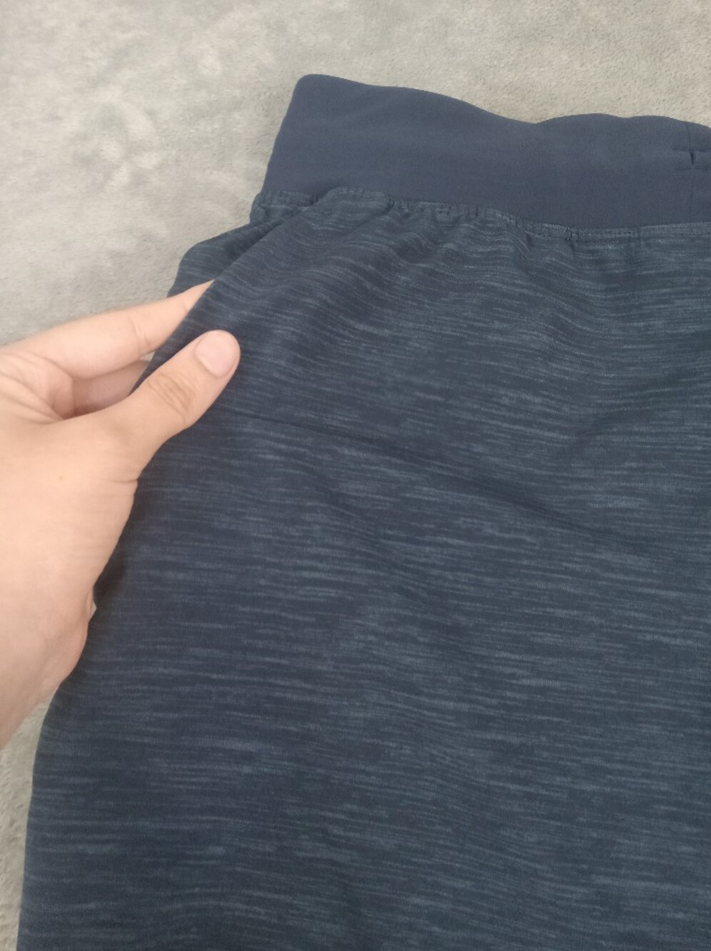 lululemon athletica Men's Performance Shorts in Dark Navy Heather Size Medium - Picture 7 of 14